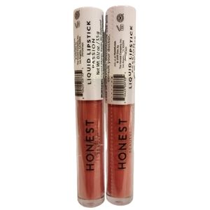 Lot of 2 Honest Beauty Liquid Lipstick Passion New Sealed